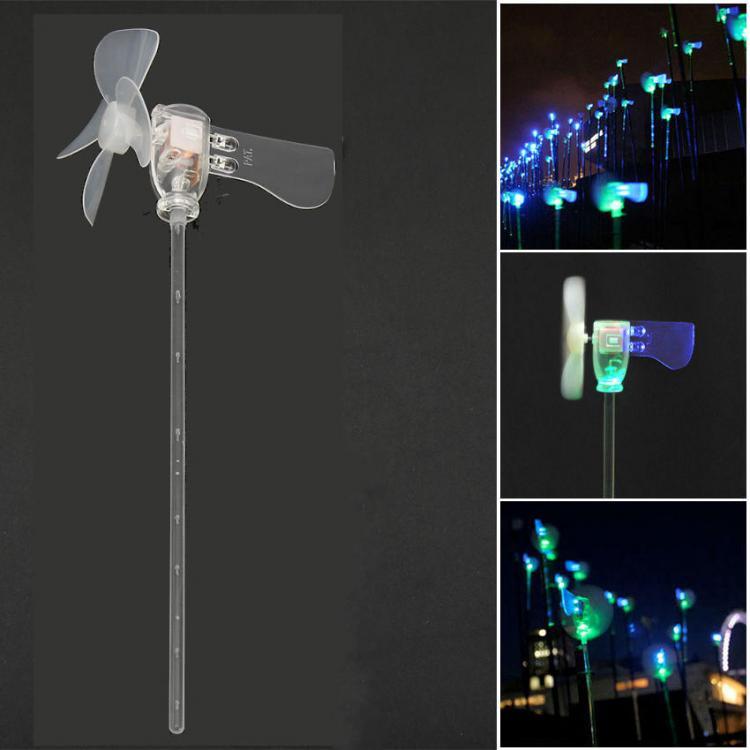 shopping ציוד מעבדה Vertical DIY Project Turbines LED Windmill Small DC Motor Wind Blades Wind Generator