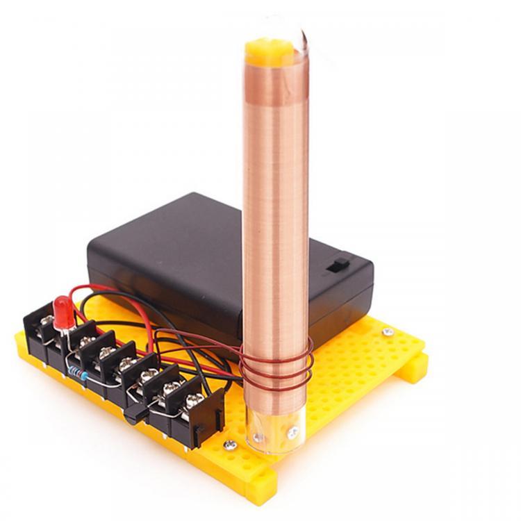 shopping ציוד מעבדה Mini Bobina Tesla Tubo DIY Kits Scientifico Fisico Giocattolo Sperimentale Tesla Coil Module