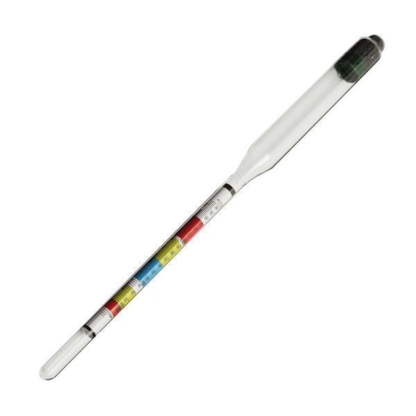 shopping ציוד מעבדה 28cm Clear Glass Triple Scale Hydrometer For Home Brew Alcohol Beer/Wine Making