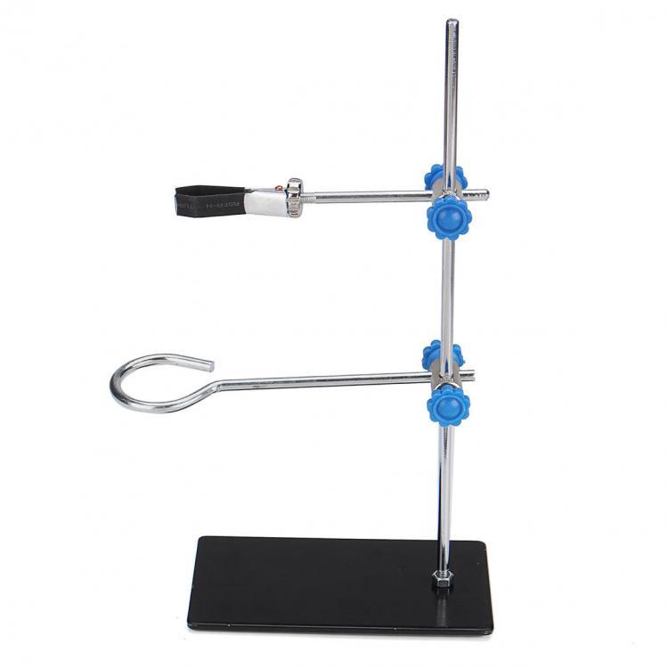 shopping ציוד מעבדה Retort Stands Support Clamp Flask Lab Stand Set Lab Bracket Laboratory Supports Shock 30cm High