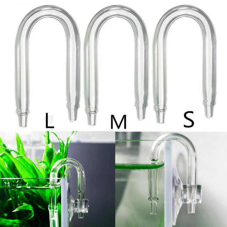 shopping ציוד מעבדה U Shaped Glass Tube Bend for Aquarium Co2 Diffuser  CO2 Equipment