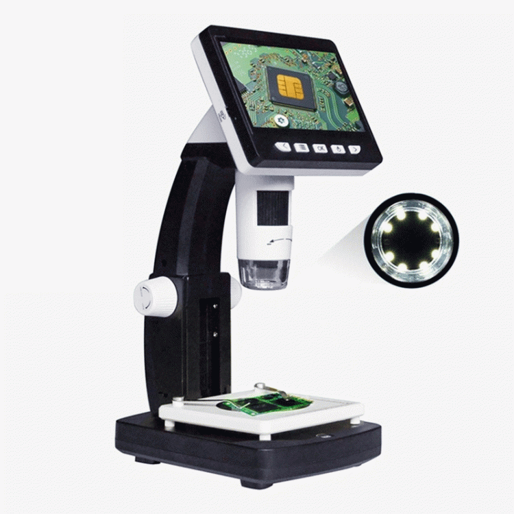 shopping כלי מדידה MUSTOOL G710 1000X 4.3 inches HD 1080P Portable Desktop LCD Digital Microscope 2048*1536 Resolution Object Stage Height Adjustable