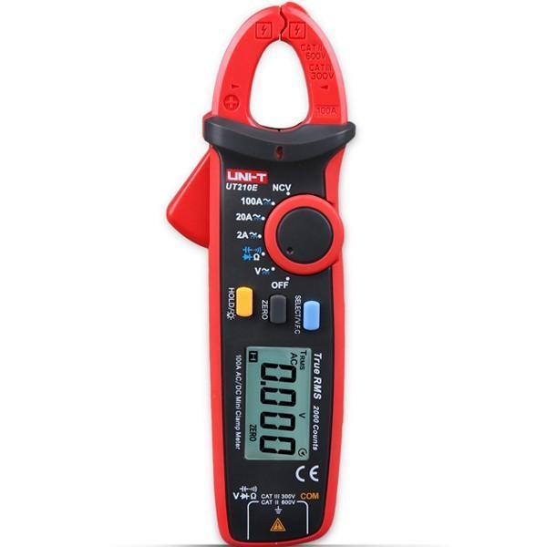shopping כלי מדידה UNI-T UT210E Digital Auto Range 2000Counts True RMS Clamp Multimeter Clamp Meter Ammeter Voltmeter Resistance Capacitance Tester