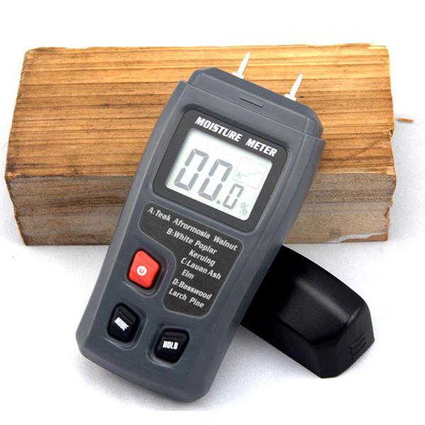 shopping כלי מדידה BSIDE EMT01 Digital LCD Portable 0~99.9% Wood Moisture Meter Integral Pins Auto Power off