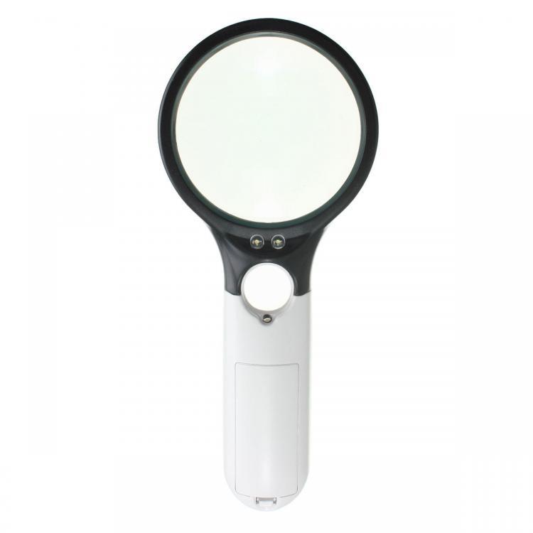 shopping כלי מדידה 10X 20X 3 LED Light Handheld Magnifier Reading Magnifying Lens Glass Jewelry Craft Loupe