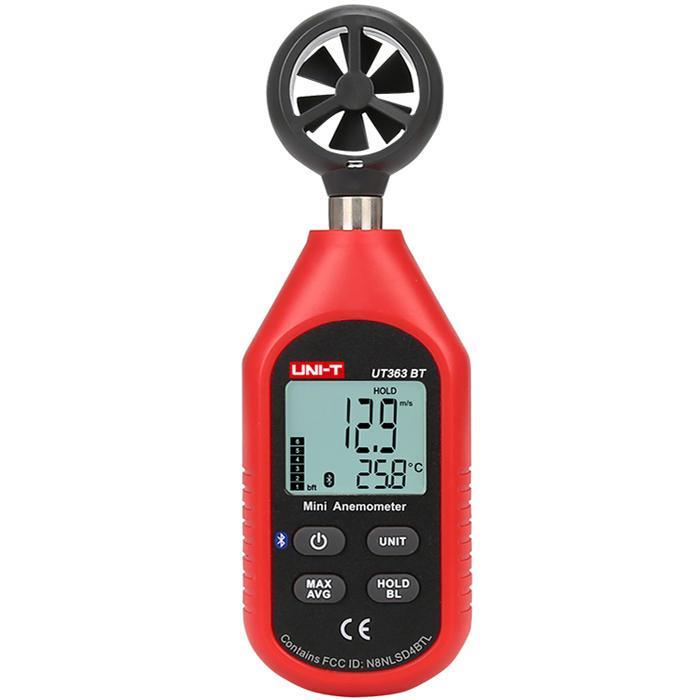 shopping כלי מדידה UNI-T UT363BT bluetooth Mini Wind Speed Meter Digital Pocket Size Anemometer Measurement Thermometer Wind Meter