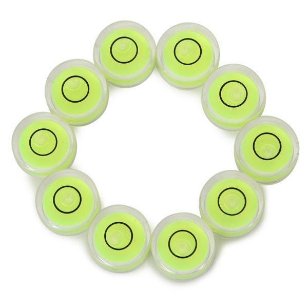 shopping כלי מדידה 10pcs Circular Bubble Spirit Level Set For Professional Measuring Normal Use