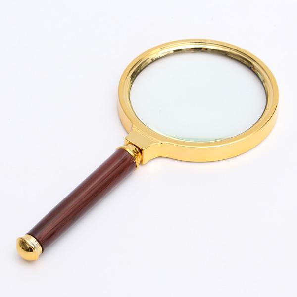shopping כלי מדידה 60mm 10X Handheld Magnifier Magnifying Glass Lens Zoomer Loupe