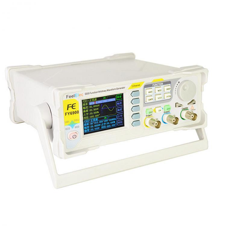 shopping כלי מדידה FY6900 Dual Channel DDS Function Arbitrary Waveform Signal Generator Pulse Signal Source Frequency Counter Fully Numerical Control
