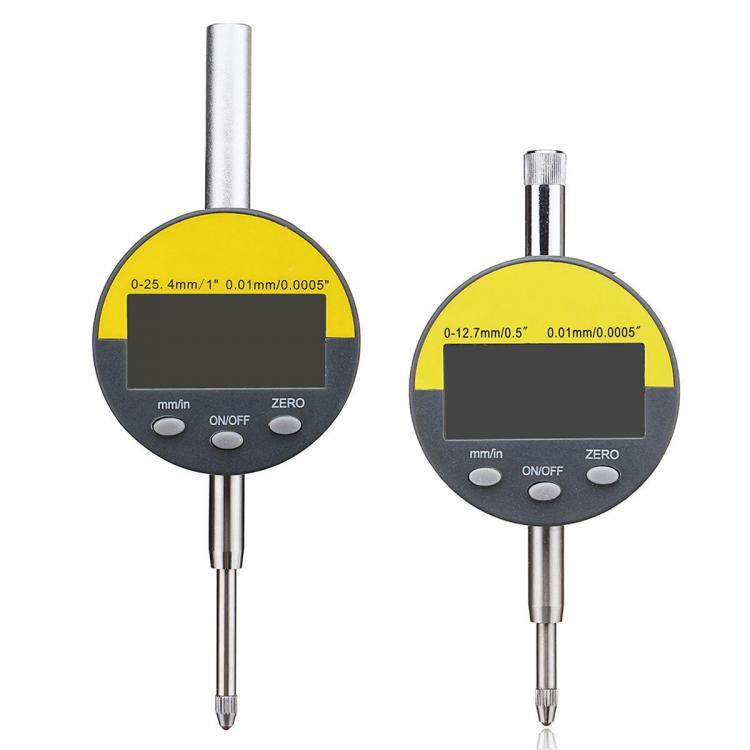 shopping כלי מדידה Digital Dial Indicator Gauge Precision Tool mm/inch 0-12.7mm/0-25.4mm