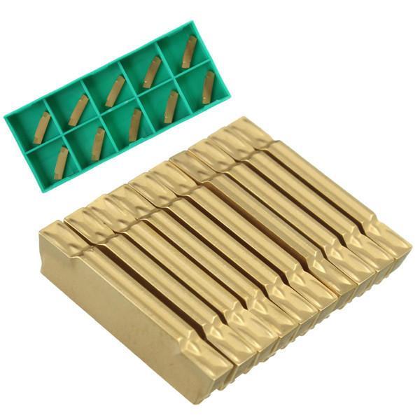 shopping כלים מכאניים Drillpro 10pcs MGMN200-G 2mm Carbide Inserts for MGEHR/MGIVR Grooving Cut Off Tool Turning Tool