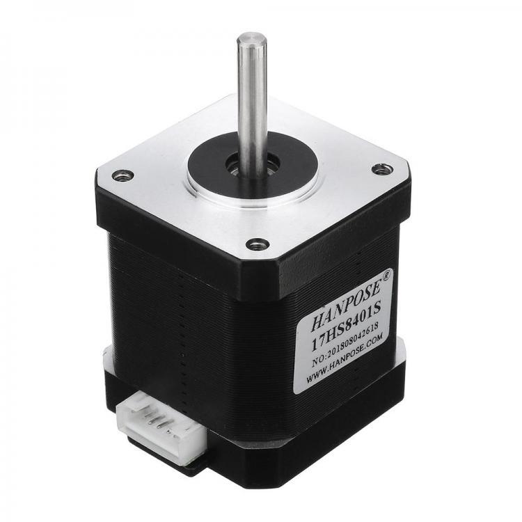 shopping כלים מכאניים HANPOSE 17HS8401-S 48mm Nema 17 Stepper Motor 42 Motor 42BYGH 1.8A 52N.cm 4-lead for 3D Printer CNC Laser