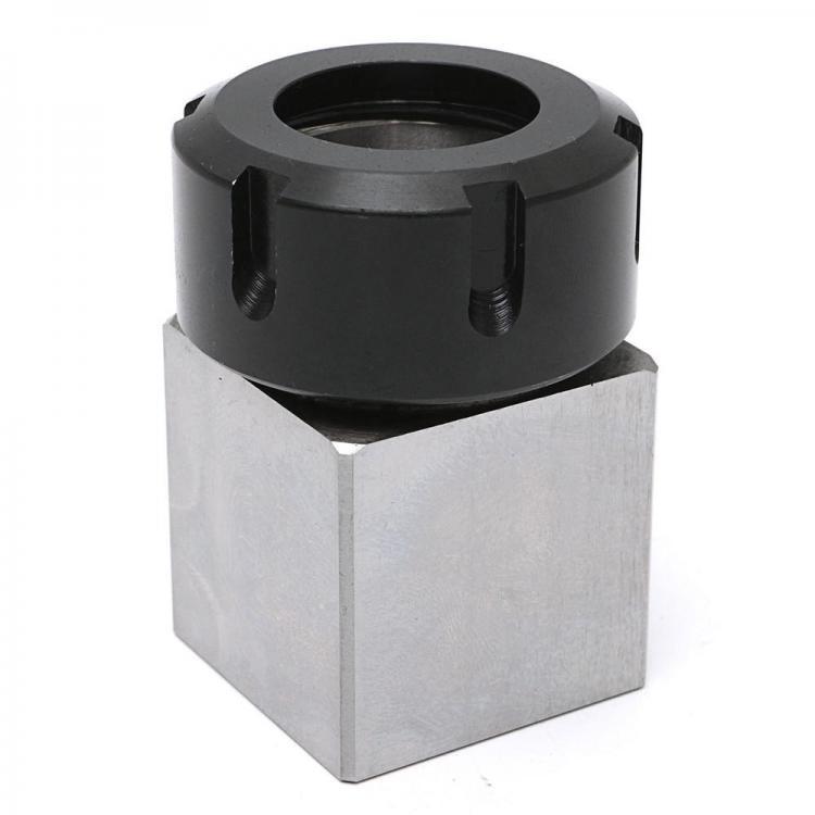 shopping כלים מכאניים Hard Steel Square ER-32 Collet Chuck Block CNC Lathe Tool Holder