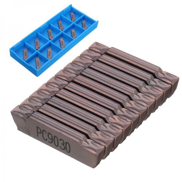 shopping כלים מכאניים 10pcs MGMN200-G LDA Carbide Insert for MGEHR/MGIVR Grooving Cut Off Tool