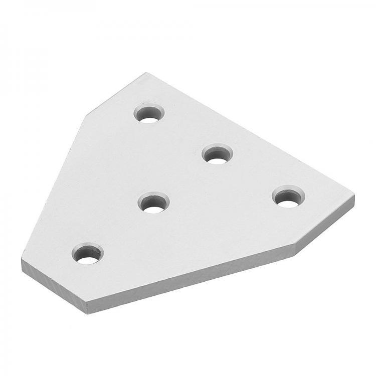 shopping כלים מכאניים Machifit Aluminum 5 Holes T Shape Join Plate Corner Bracket for 2020 V-slot Aluminum Profile