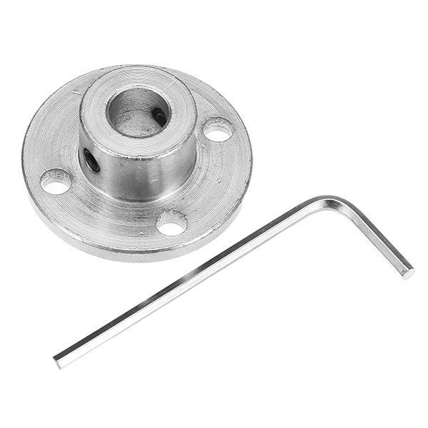 shopping כלים מכאניים 8mm Flange Coupling Steel Rigid Flange Coupling Motor Guide Shaft Axis Bearing Fitting