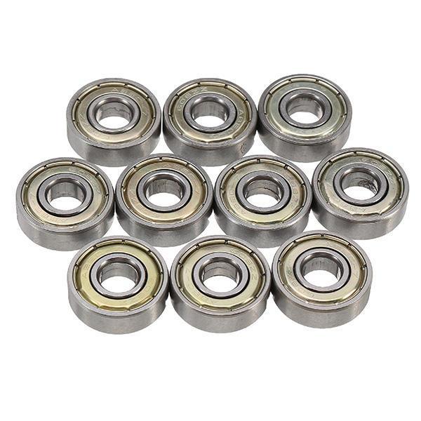 shopping כלים מכאניים 10pcs ABEC-7 608ZZ 8x22x7mm Ball Bearings Deep Groove Ball Bearing