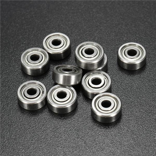 shopping כלים מכאניים 10pcs 693ZZ 3x8x4mm Ball Bearings Miniature Double Shielded Ball Bearing