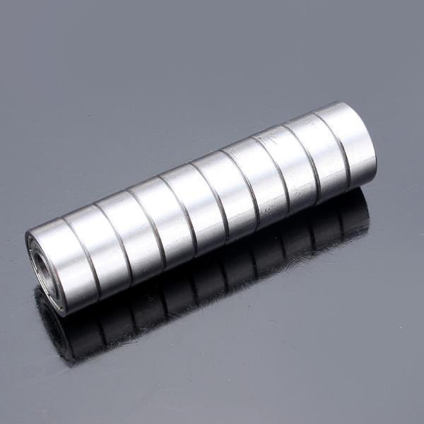 shopping כלים מכאניים 10pcs 8x19x6mm Steel Sealed Shielded Deep Groove Ball Bearing 698ZZ