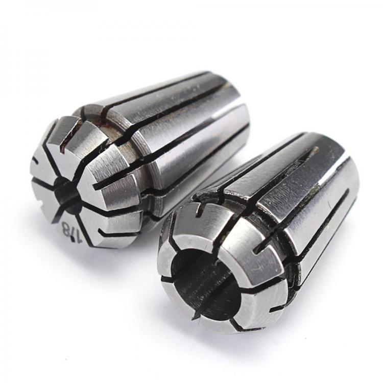 shopping כלים מכאניים Drillpro 2pcs ER11 1/4 1/8 Inch Spring Collet Set for CNC Milling Lathe Tool Collet Chuck