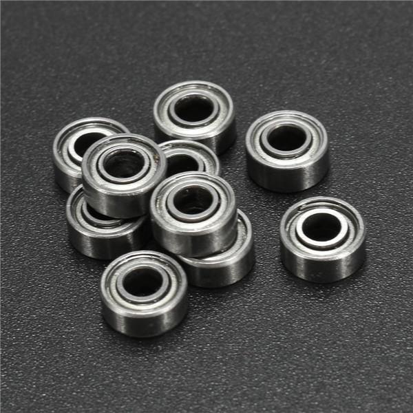 shopping כלים מכאניים 10pcs 683ZZ 3x7x3mm Ball Bearings Deep Groove Double Shielded Miniature Ball Bearing