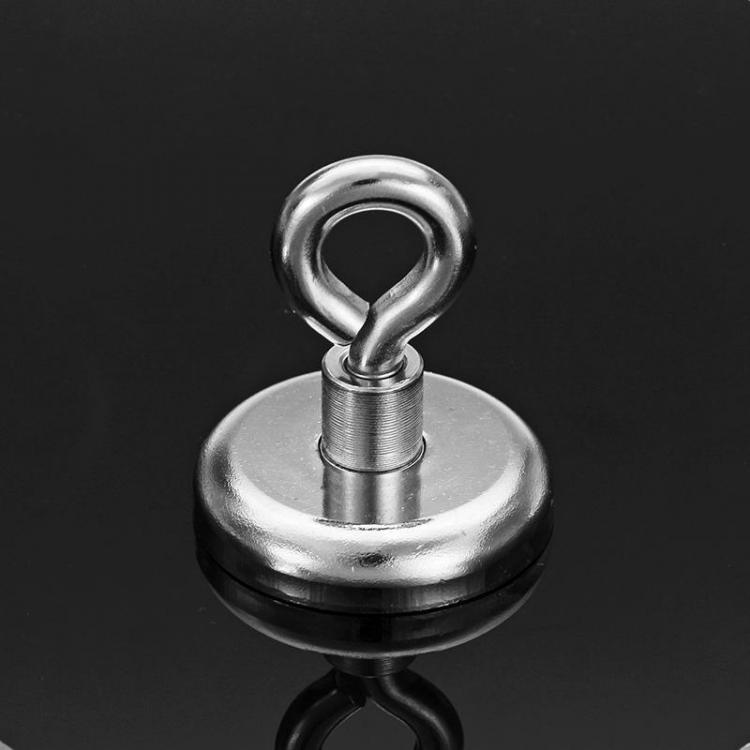 shopping כלים מכאניים Effetool 36mmx40mm 50kg Neodymium Recovery Magnet Metal Detector Claw Hook Magnet