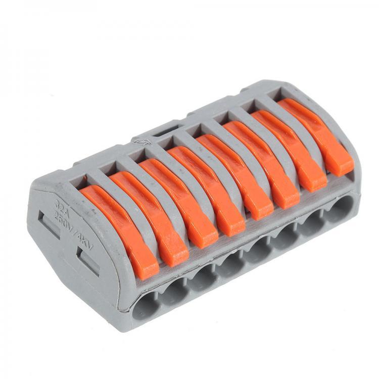 shopping ציוד חשמל PCT-218 8Pin Universal Connectors Terminals Electric Cable Wire Connector Terminal Block Cable Terminals