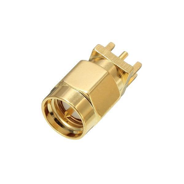 shopping ציוד חשמל Copper 50Ohm SMA Male Plug PCB Clip Edge Solder Mount RF Connector