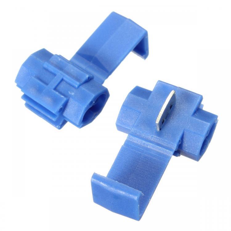 shopping ציוד חשמל 100Pcs Blue Scotch Lock Quick Splice Wire Connector Terminals