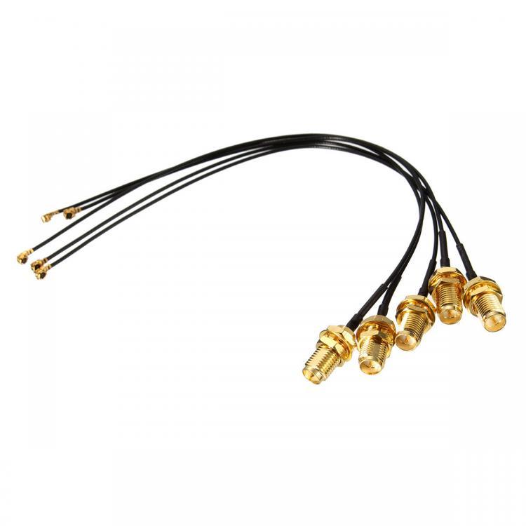 shopping ציוד חשמל Mini RP-SMA to IPX Pigtail Antenna WiFi Cable Jack Male SMA to IPX Extension Cord Connector Line