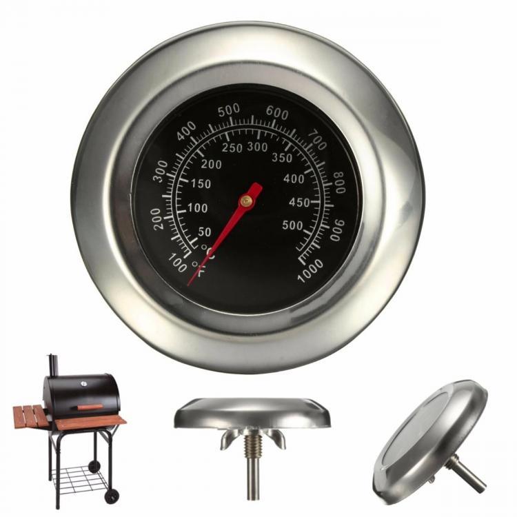 shopping ציוד חשמל 50~500℃ BBQ  Grill Meat Thermometer  Gauge Gage Cooking Food Household Kitchen Tools
