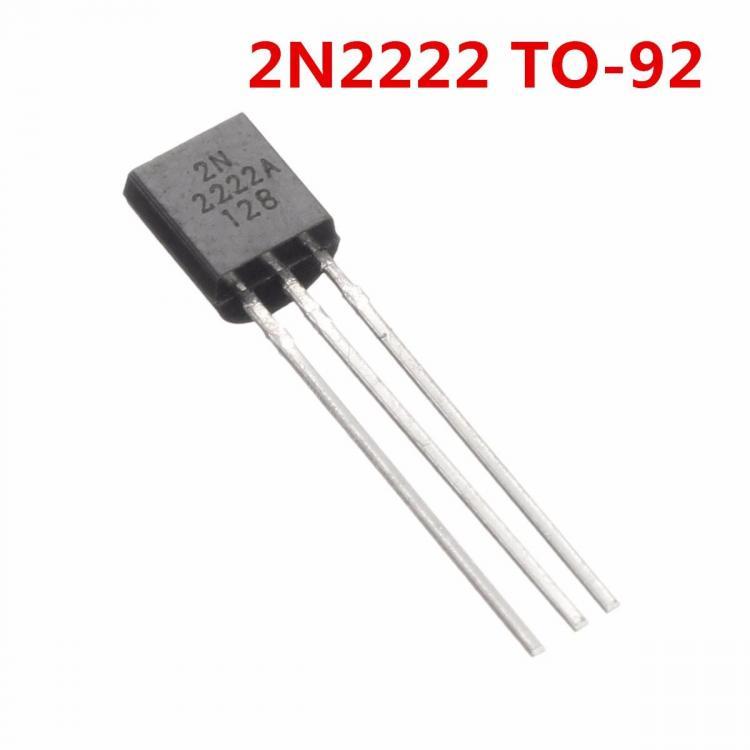 shopping ציוד חשמל 40V 0.8A NPN Transistors 2N2222A 2N2222 TO-92  For High-speed Switching
