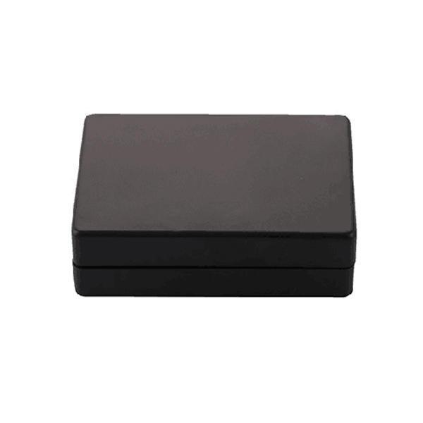 shopping ציוד חשמל Plastic Electrical Junction Box Instrument Chassis DIY Black Case 125X80X32mm