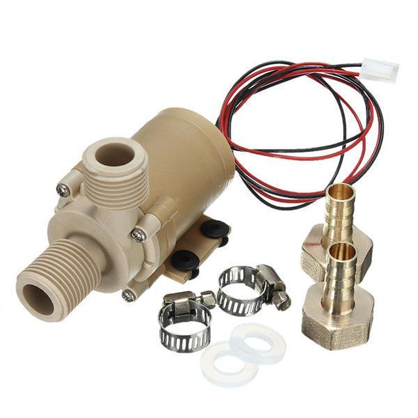 shopping ציוד חשמל DANIU DC 12V Solar Hot Water Circulation Pump Brushless Motor Water Pump