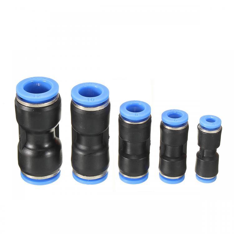 shopping ציוד חשמל 10Pcs Air Pneumatic OD 1/4 Inch Straight Union Push to Connect Fitting