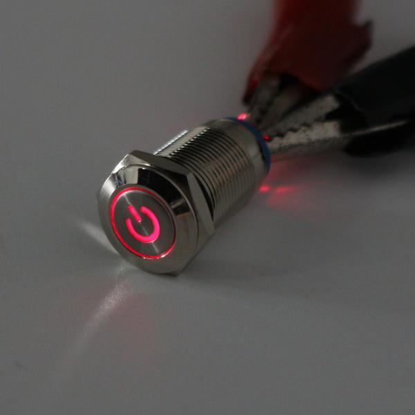 shopping ציוד חשמל 12V Push Switch Self Locking Switch 4 Pin Led Push Button Switch Latching Power Switch Waterproof