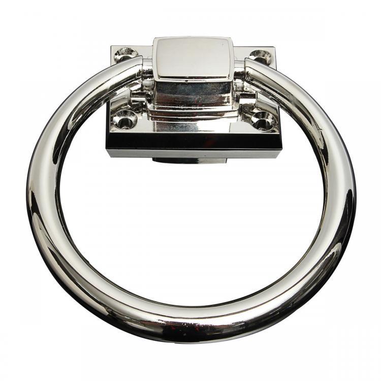 shopping ציוד לבית Stainless Steel Knocker Pulls Handle Pull Rings Shiny Silver for Wooden Door Chair