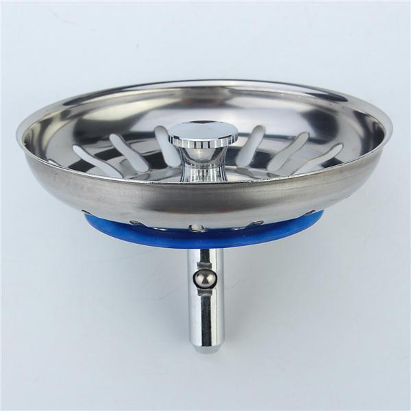 shopping ציוד לבית 304 Stainless Steel Kitchen Sink Strainer Stopper Waste Plug Sink Filter