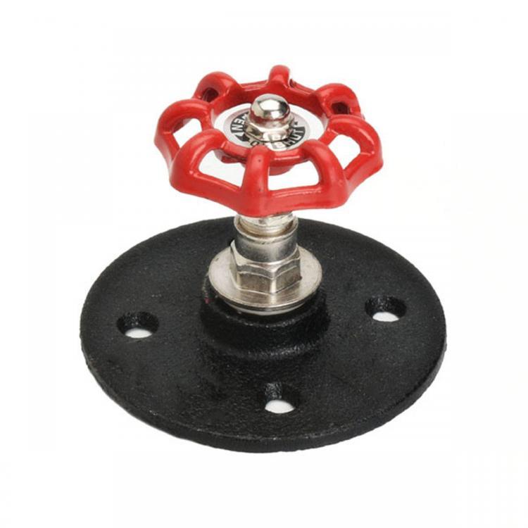 shopping ציוד לבית Industrial Retro Iron Pipe Wall Hook Steampunk Clothes Coat Towel Hat Rack Flange Hanger