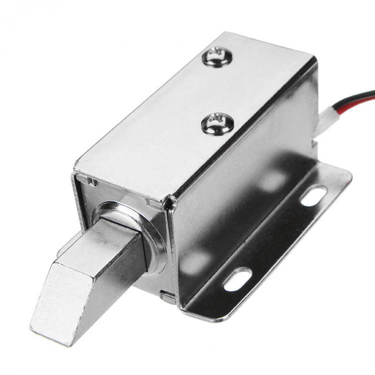 shopping ציוד לבית 12V DC Electric Lock Assembly Solenoid Long Locking Tongue Cabinet Drawer Door Lock