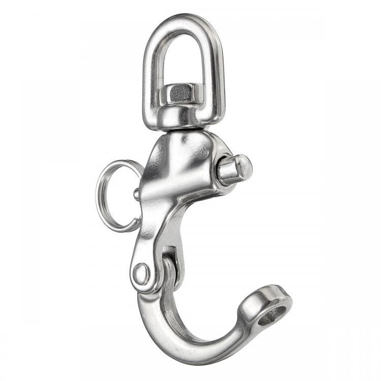 shopping ציוד לבית 316 Stainless Steel Quick Release Boat Anchor Chain Eye Shackle Swivel Snap Hook