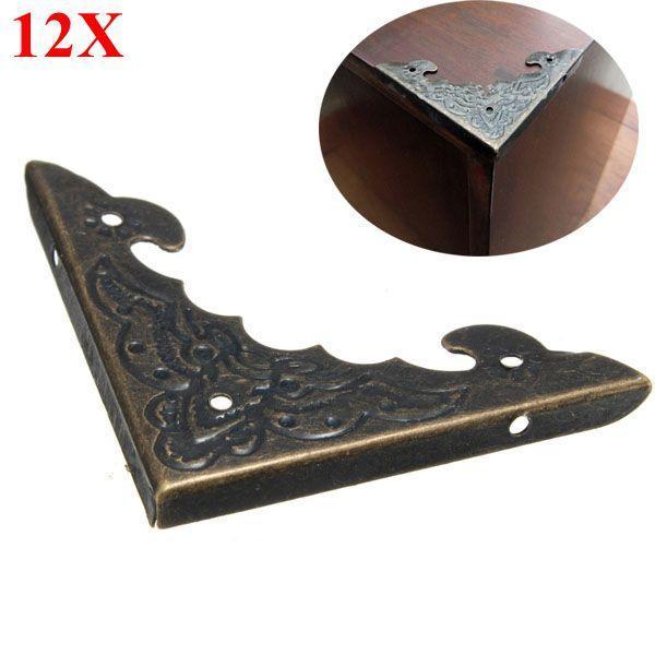 shopping ציוד לבית 12pcs Decorative Jewelry Gift Box Picture Frame Corner Protector Guard