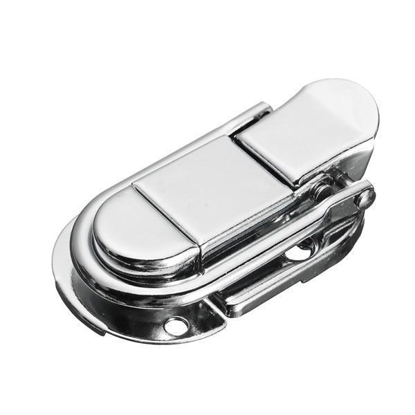 shopping ציוד לבית Nickel Plating Iron luggage Lock Button Bolt Closure Latch Buckle