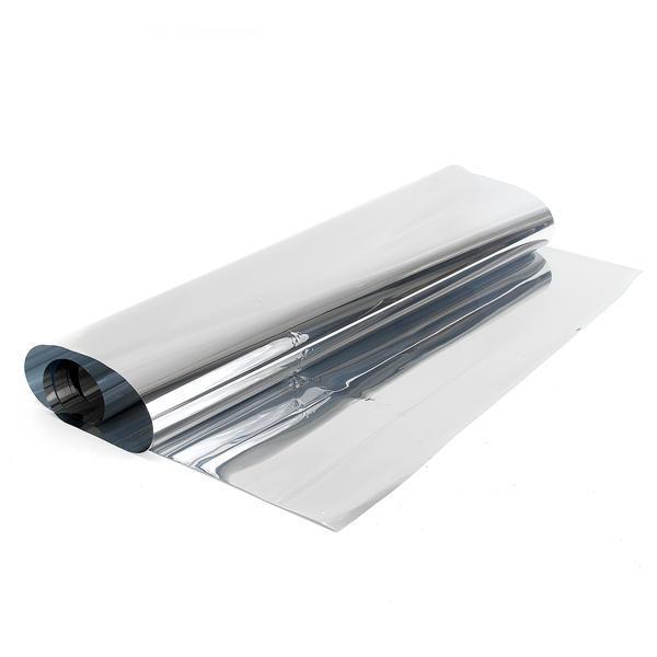 shopping ציוד לבית 60cm 1.8M Silver One Way Mirror Privacy Tinting Reflective 15% Tint Window Film