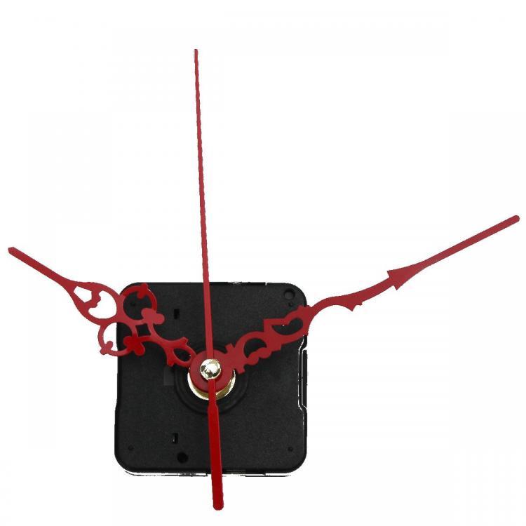 shopping ציוד לבית Kit Quartz Clock Movement Spindle Mechanism Parts Tool Set with Red Hands DIY