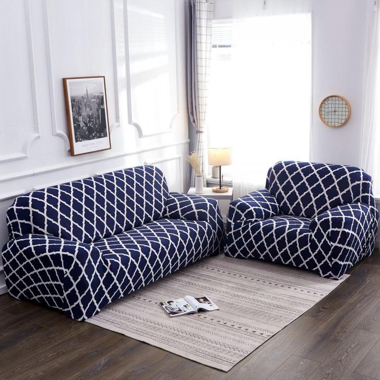 shopping ציוד לבית 1/2/3/4 Seater Elastic Sofa Covers Slipcover Settee Stretch Floral Couch Protector Chair Covers
