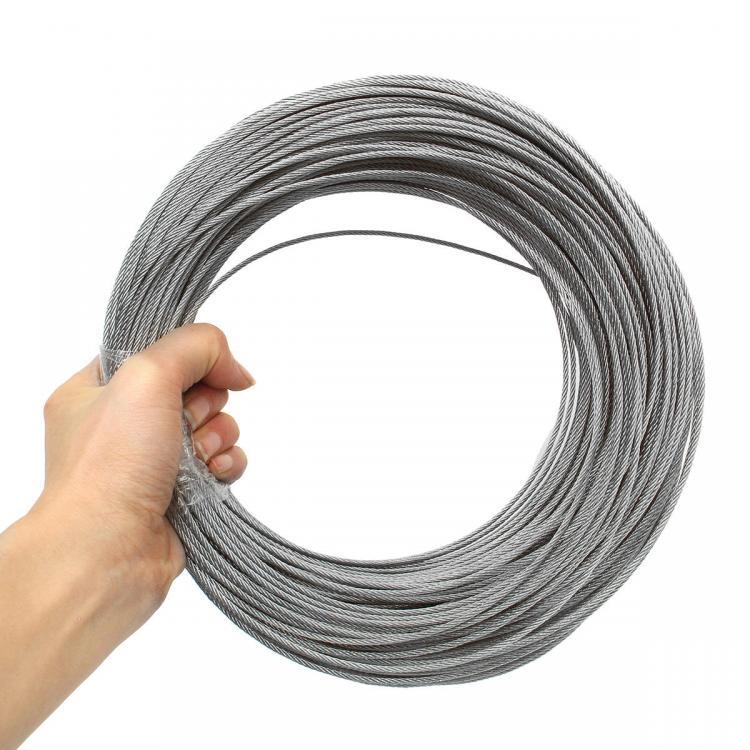 shopping ציוד לבית 1mm Stainless Steel Wire Rope Tensile Diameter Structure Cable