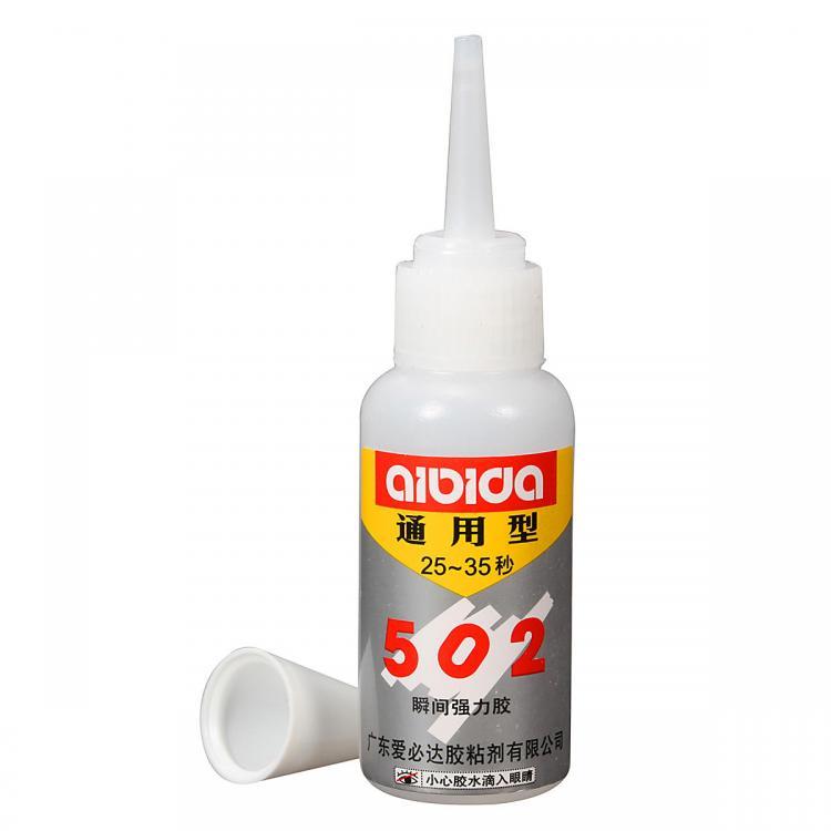 shopping ציוד הדבקה ואיטום Super Glue 502 Instant Quick Drying Adhesive Fast Strong Bond for Leather Rubber Metal 15g