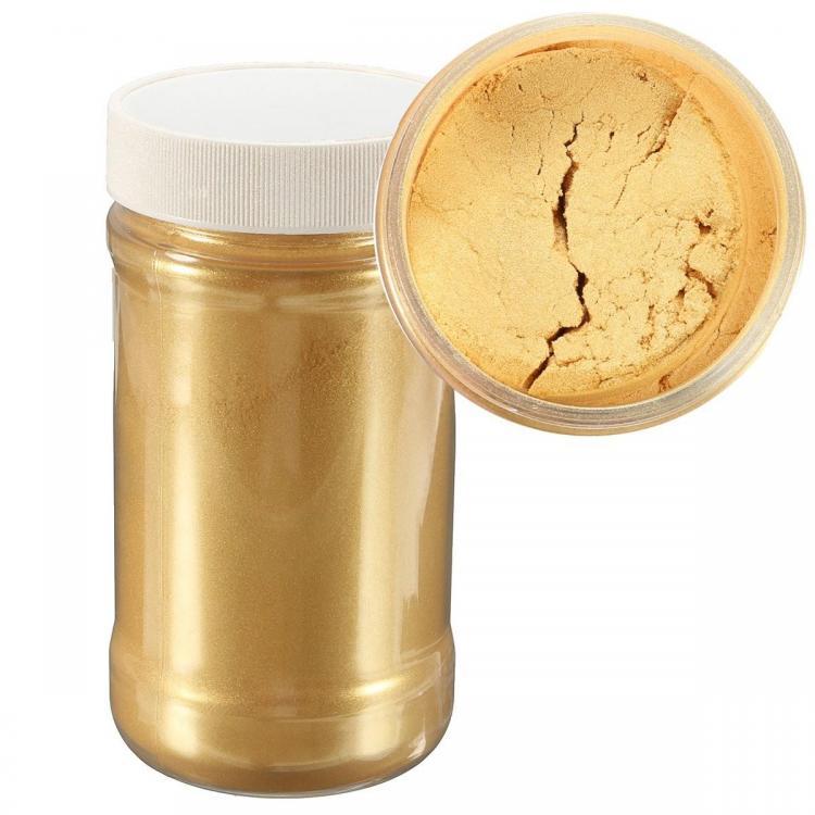 shopping ציוד הדבקה ואיטום 100g Gold Ultrafine Glitter Pearl Pigment Powder Metal Sparkle Shimmer Paint