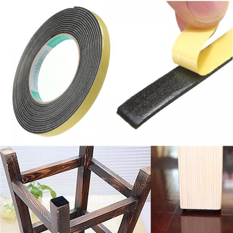 shopping ציוד הדבקה ואיטום Safety Black Single Sided Adhesive Foam Cushion Tape Closed Cell ​5m x 2mm x 10mm